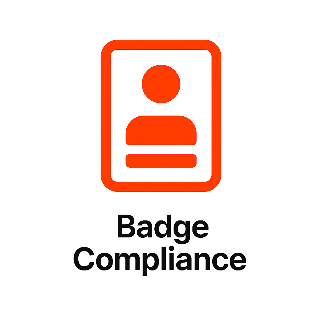 Badge Compliance